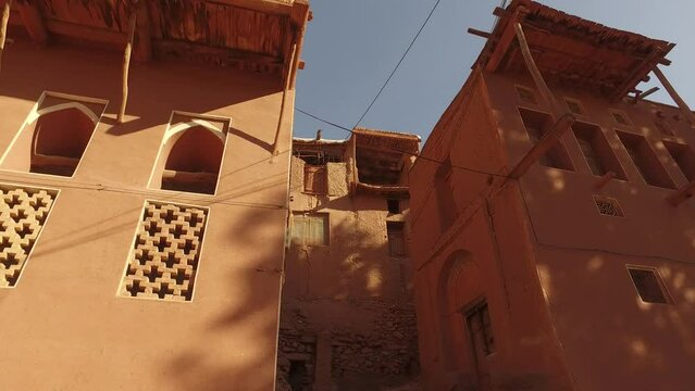 Ancient Buildings In Zoroastrian Village Abyaneh Iran