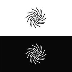 Fototapeta na wymiar Circle vector logo template illustration . Circle icon design