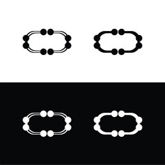 Circle vector logo template illustration  . Circle icon design