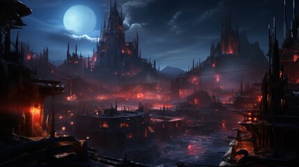 Fototapeta premium Fantasy RPG Game Artwork