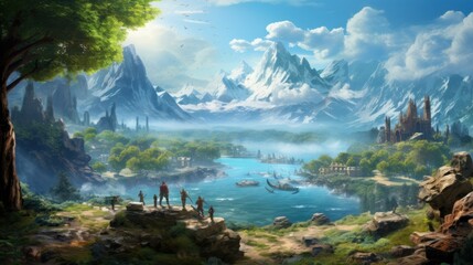 Fantasy RPG Game Artwork