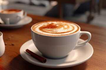 Savoring the Perfect Cappuccino in a Restaurant Setting