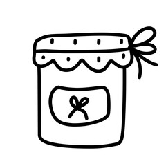 Clear Glass Jar with Lid