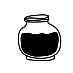 Clear Glass Jar with Lid