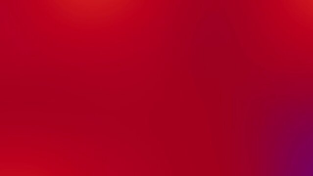 Red gradient background. Animation of abstract texture