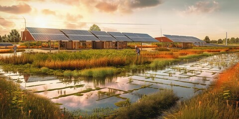 panoramic - solar panel