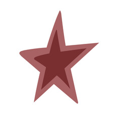 Fototapeta premium Star Icon Illustration Vector