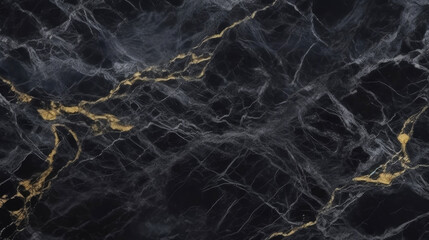 Black Travertine Marble Texture Close-Up