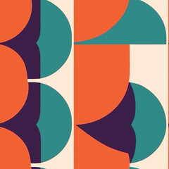 Seamless Colorful Abstract Pattern. Seamless pattern of Abstract in colorful style. Add color to your digital project with our pattern!