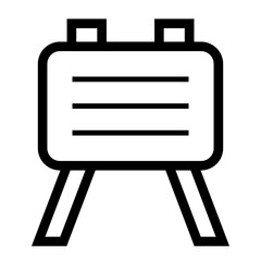 Whiteboard icon