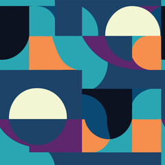 Seamless Colorful Abstract Pattern. Seamless pattern of Abstract in colorful style. Add color to your digital project with our pattern!