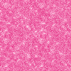 Fun barbie pink seamless glitter pattern. Cute barbiecore sparkle texture backdrop or 90s y2k collage design element.