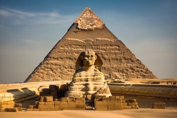 View on the Great Sphinx