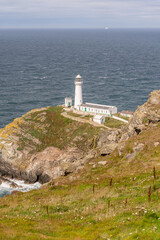 Fototapeta na wymiar South Stack lighthouse Holy Head Wales