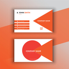 Modern business card for your business