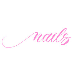 Nails Calligraphy