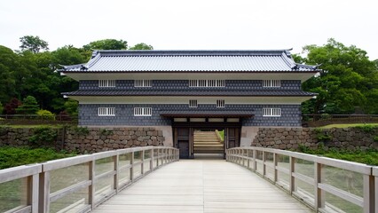 Obraz premium Nezumita-mon Gate, Kanazawa, Japan
