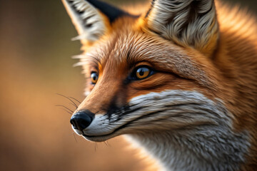 red fox portrait