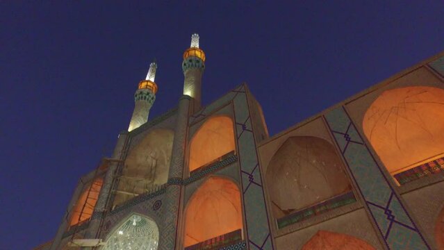 Takieh part of the Amir chakhmaq complex Yazd Iran