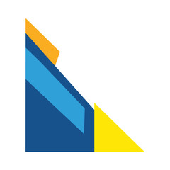 Geometric Corner Shape
