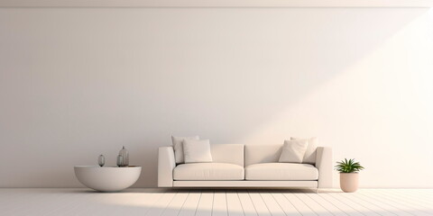 minimalistic interior background with a monochrome color scheme, creating a sophisticated and elegant atmosphere.