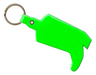 Green Boot Keychain