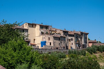 Fototapeta na wymiar houses in the village of Italy