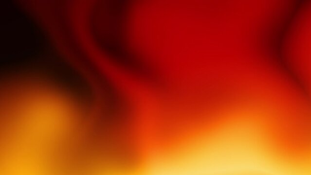 abstract yellow orange red and black gradient background looping animation