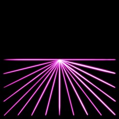 Fototapeta premium abstract neon beams 90 glowing desktop icon, neon sticker, neon figure, glowing figure, neon geometrical figures 