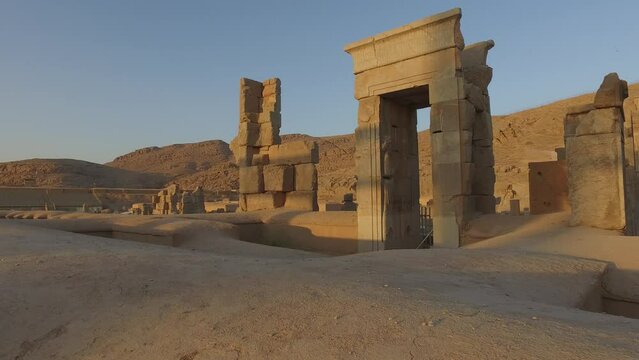Tachara  palace of Darius in Persepolis Marvdasht Iran