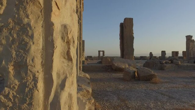 The site of Persepolis Marvdasht Iran