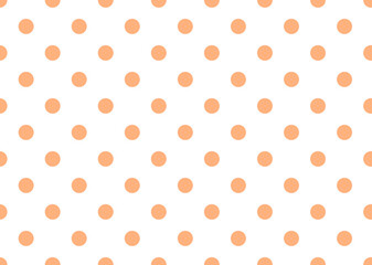 Beige Polka Dots Repeat Background