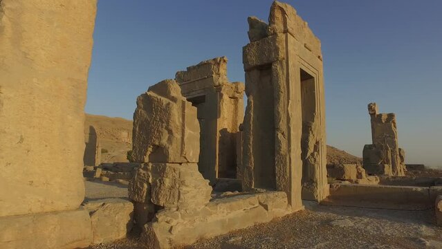 Tachara  palace of Darius in Persepolis Marvdasht Iran