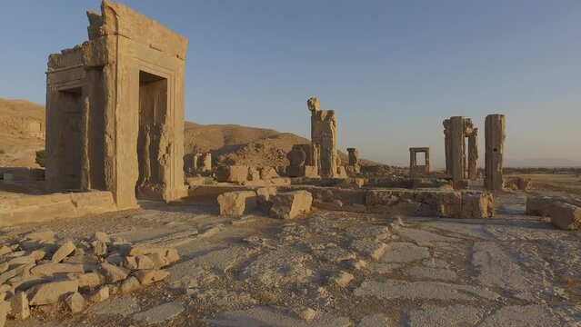 Tachara  palace of Darius in Persepolis Marvdasht Iran