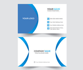 Professional and elegant business card.