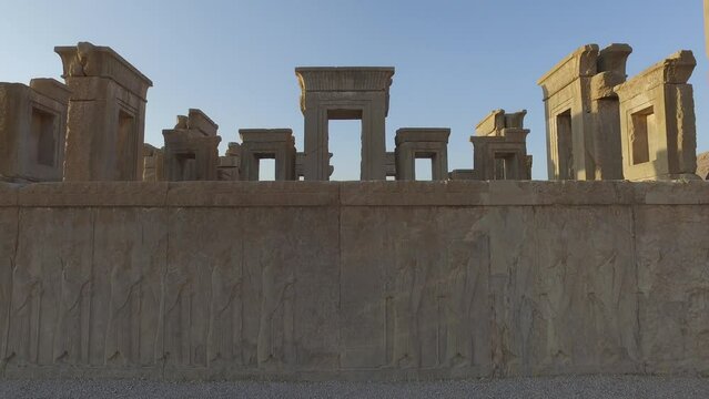 Tachara  palace of Darius in Persepolis Marvdasht Iran
