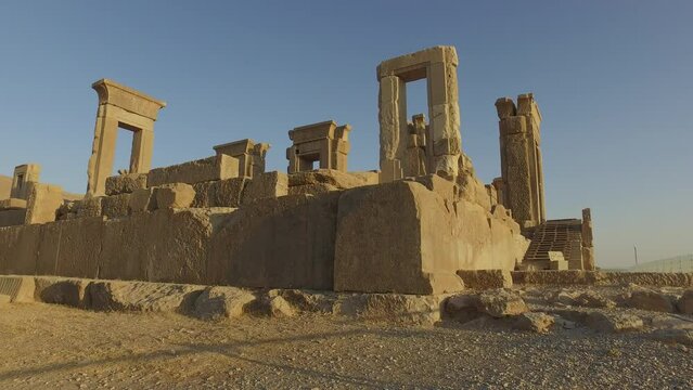 Tachara  palace of Darius in Persepolis Marvdasht Iran