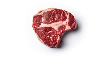 Obraz premium Fresh raw beef steaks. Generative AI