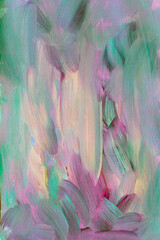 Picturesque orange acrylic oil painting texture