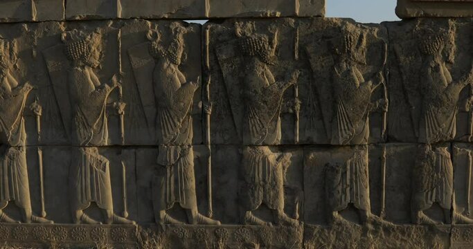 The site of Persepolis Marvdasht Iran