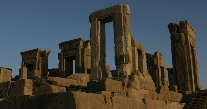 Tachara  palace of Darius in Persepolis Marvdasht Iran