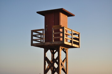 torre de vigilancia para socorrista