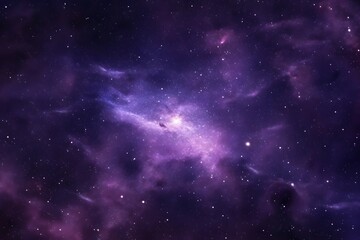 Obraz na płótnie Canvas only the star sky with purple high lights and shooting stars, amazing, cosmic, real, 8k render