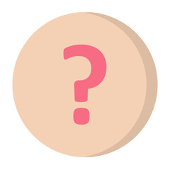 Ask For Help Flat Icon