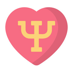 Obraz premium Heart Therapy Flat Icon