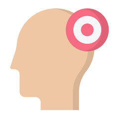 Mental Disorder Flat Icon