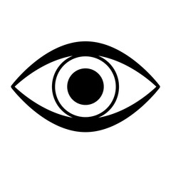 Open Eye Glyph Icon