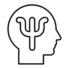 Brain Therapy Line Icon