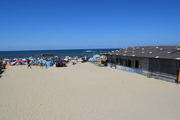 海水浴場 海の家 日本海