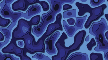 Color Contour Map Background